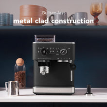 Laden Sie das Bild in den Galerie-Viewer, KitchenAid KES6551 Halbautomatische Espressomaschine 1500 W 15 Bar Schwarz
