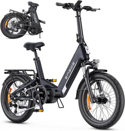 ENGWE L20 3.0 Pro E-Bike Schwarz 48V 15Ah Mittelmotor