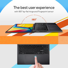 Laden Sie das Bild in den Galerie-Viewer, ASUS Vivobook 16 16 Zoll WUXGA Laptop AMD Ryzen 5 5625U 8 GB RAM 512 GB SSD Indie Schwarz