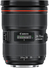 Laden Sie das Bild in den Galerie-Viewer, Canon EF 24-70mm F2.8L II USM Standard-Zoom Objektiv Schwarz