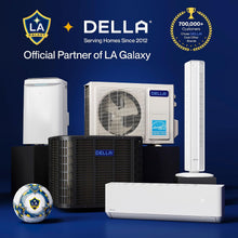 Laden Sie das Bild in den Galerie-Viewer, Della 12000 BTU Mini Split Klimaanlage 20 SEER2 Weiß