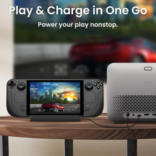 Laden Sie das Bild in den Galerie-Viewer, BenQ TK705i 4K HDR DLP Beamer 3000 ANSI Lumen Google TV Netflix Grau
