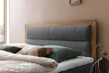 Laden Sie das Bild in den Galerie-Viewer, Belanoti MODELA Boxspringbett 160x200 Elektrisch Verstellbar 7-Zonen Taschenfederkern Matratze Inkl Visco Topper Motor Anthrazit H2/H3