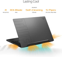 Laden Sie das Bild in den Galerie-Viewer, ASUS TUF Dash 15 15,6 Zoll 144Hz FHD Gaming Laptop Intel Core i7-11370H RTX 3050 Ti 8GB DDR4