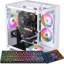 Laden Sie das Bild in den Galerie-Viewer, Kroteaup Gaming PC Desktop Intel Core i5 3.6 GHz 16 GB RAM 512 GB SSD Radeon RX 560 4G Windows 11