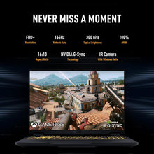 Laden Sie das Bild in den Galerie-Viewer, ASUS TUF Gaming F16 2025 16 Zoll FHD+ 165Hz IPS Gaming Laptop Core i7-14650HX RTX 5050 16GB DDR5 1TB SSD