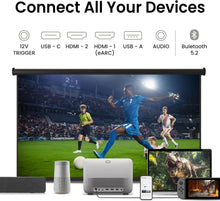 Laden Sie das Bild in den Galerie-Viewer, BenQ TK705i 4K HDR DLP Beamer 3000 ANSI Lumen Google TV Netflix Grau