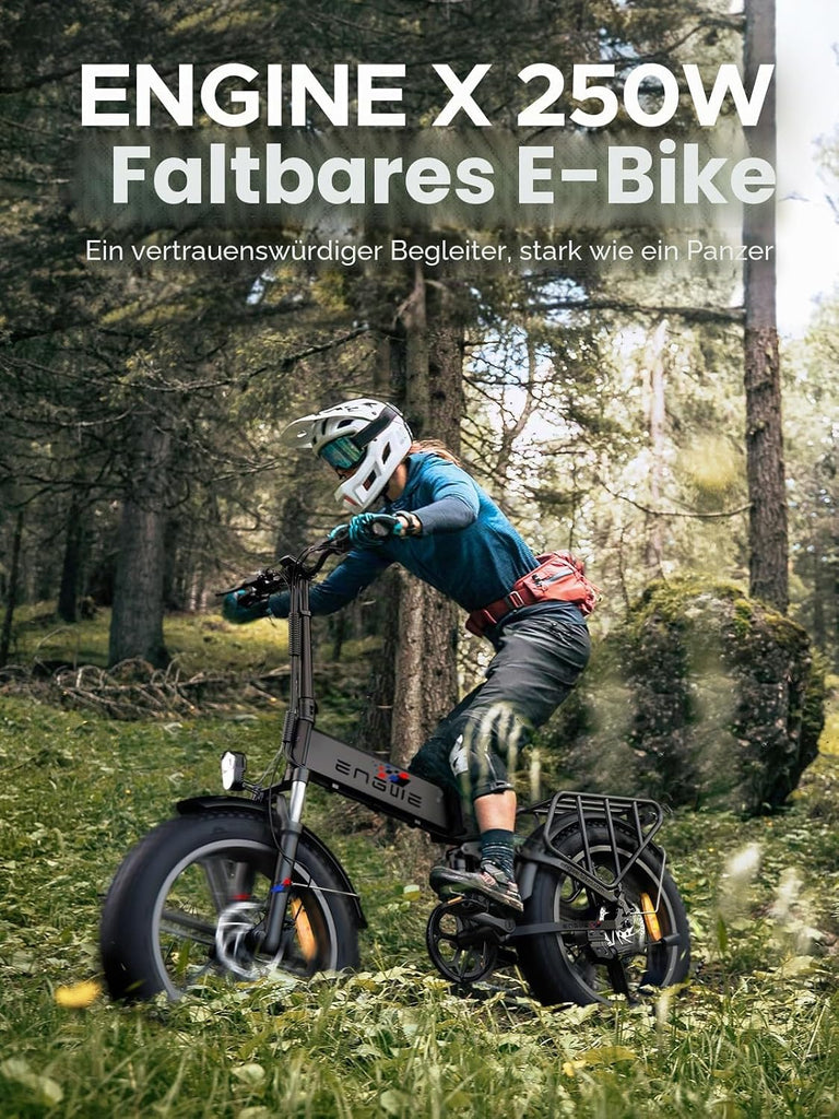 ENGWE ENGINE X E-Faltrad 250W 48V 13Ah 20 Zoll Weiß