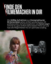 Laden Sie das Bild in den Galerie-Viewer, Canon EOS R8 + RF 24-50mm F4.5-6.3 IS STM Systemkamera 24,2 MP Schwarz