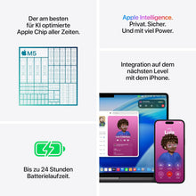 Laden Sie das Bild in den Galerie-Viewer, Apple MacBook Pro 14,2" Laptop M5 Chip 10-Core CPU 10-Core GPU 24GB RAM 1TB SSD Space Schwarz